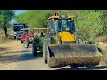 JCB 3dx Loading Mud in Dumper and Tractor | Tata 2518 Truck Swaraj Tractor Jcb Tractor#jcb#jcbvideo