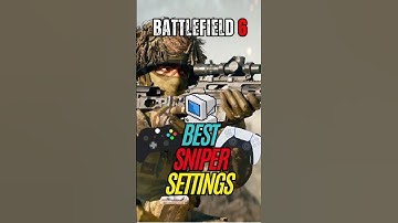 The BEST Sniper Settings in Battlefield 6 🎯#battlefield6 #tutorial #settings #gaming #sniping