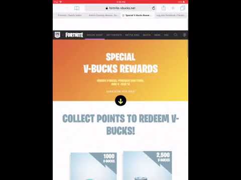 Fortnite SPECIAL V-BUCKS REWARDS (POINTS) | Doovi - 480 x 360 jpeg 9kB