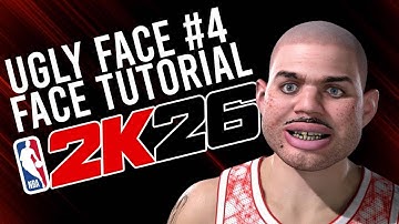 NBA 2K26 UGLY FACE # 4 | 2K26 FACE CREATION