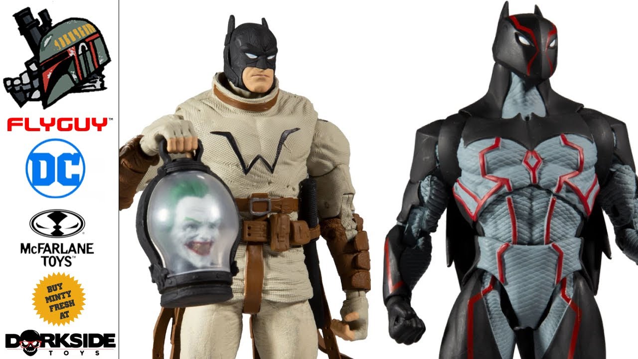 McFarlane Toys DC Multiverse Last Knight On Earth Batman & Omega Toy Figure  Reviews | FLYGUYtoys - YouTube