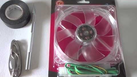 How to Wire PC Fan to 12v Plug: Fridge to Incubator Project