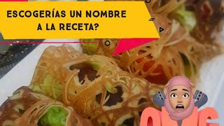 Me ayudeis a buscar un nombre a mi RECETA?