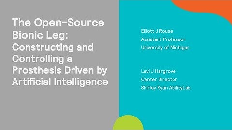 The Open-source Bionic Leg: Constructing and Controlling a Prosthesis Driven by AI