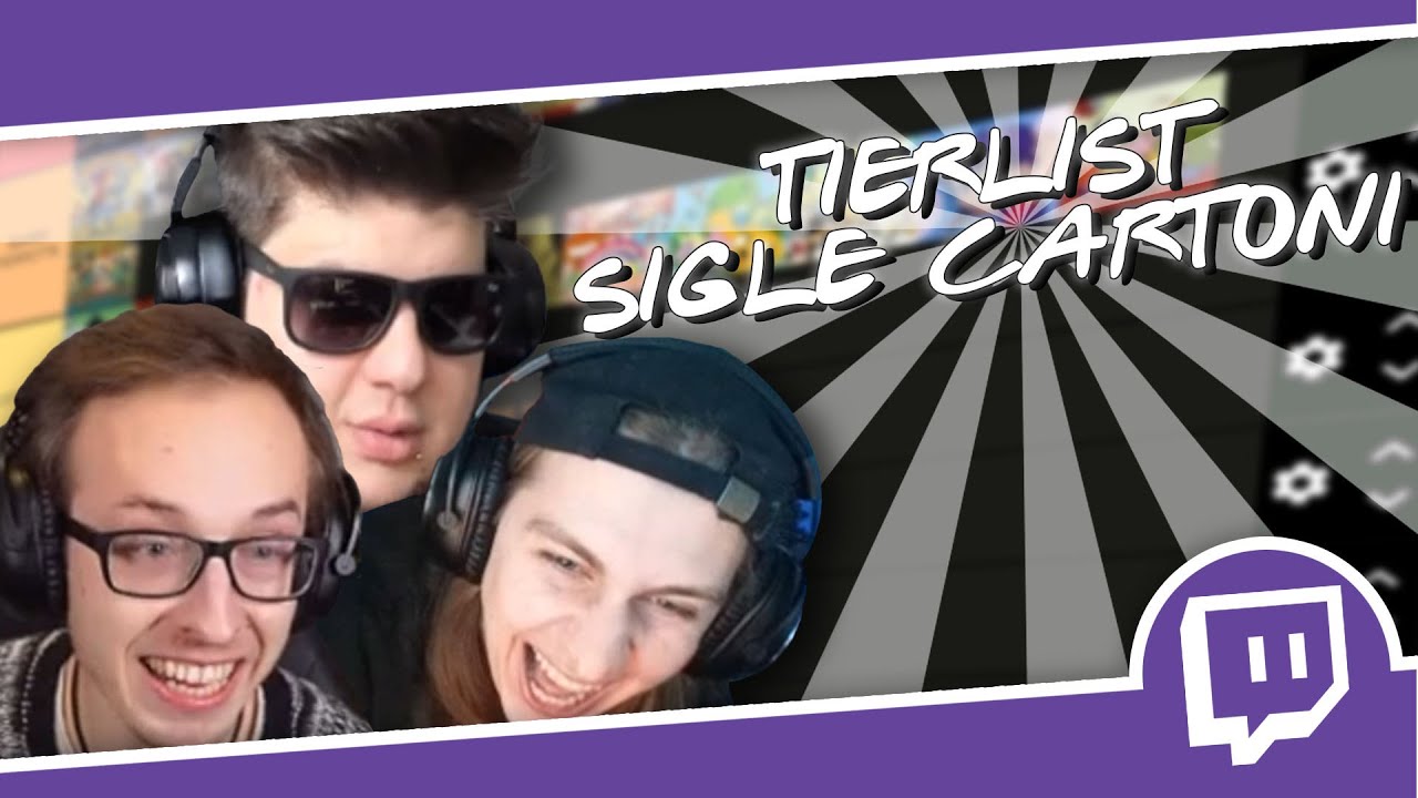 🔴 TIERLIST Sigle Italiane dei Cartoni Animati con DLARZZ e LEO Poggers