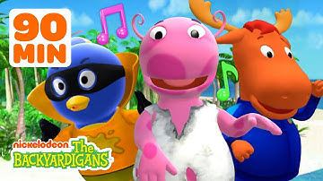 Backyardigans Sing Racing Day, Castaways  & More Songs! w/Tyrone, Pablo & Uniqua | The Backyardigans