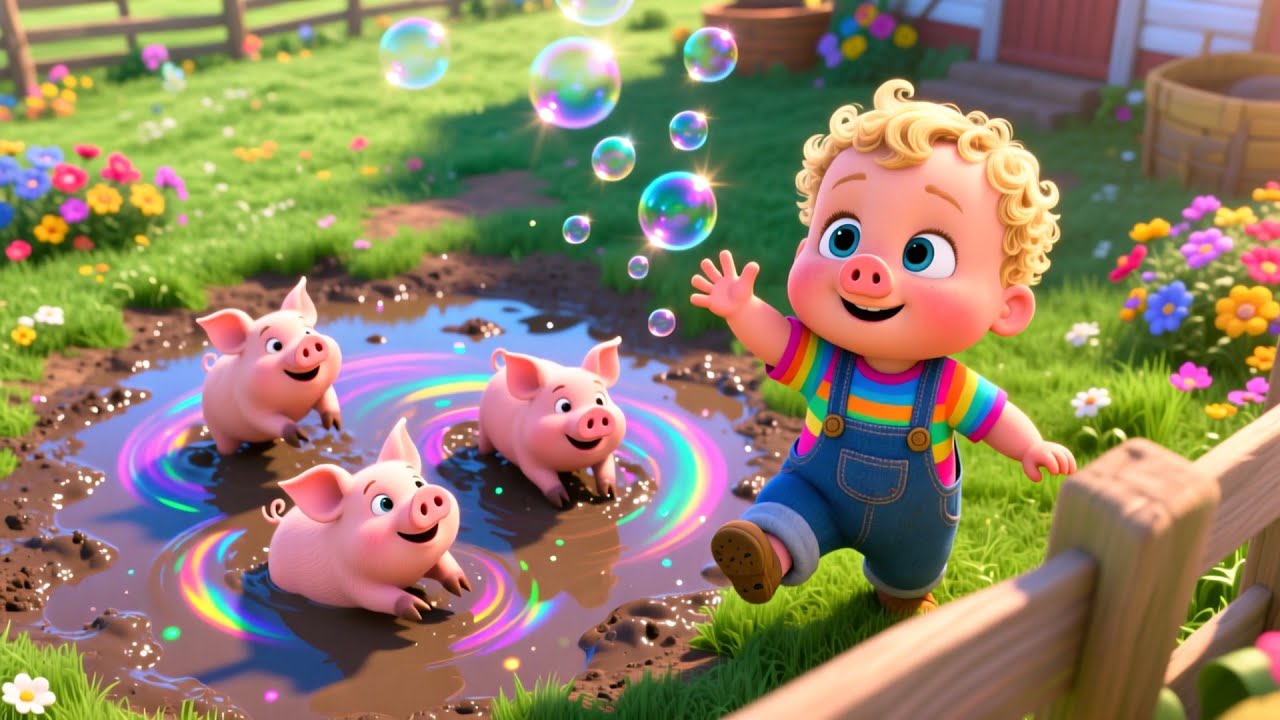 Boom Boom Farm Ride 🚜💥🍼 | Kids Fantasy Song | Learn Numbers and Happy Routines