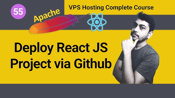 Deploy React JS Project via Github on VPS Hosting Remote Server (Hindi)