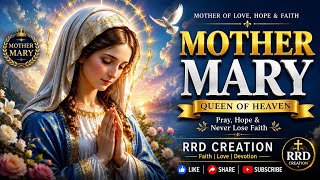 Mother Mary ❤️ Queen of Heaven | Pray, Hope & Never Lose Faith 🙏✨ | RRD CREATION