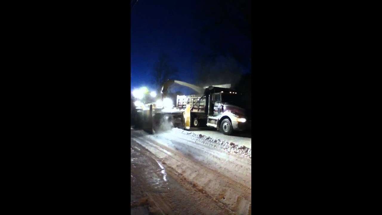 Snow Removal In Northern Maine YouTube