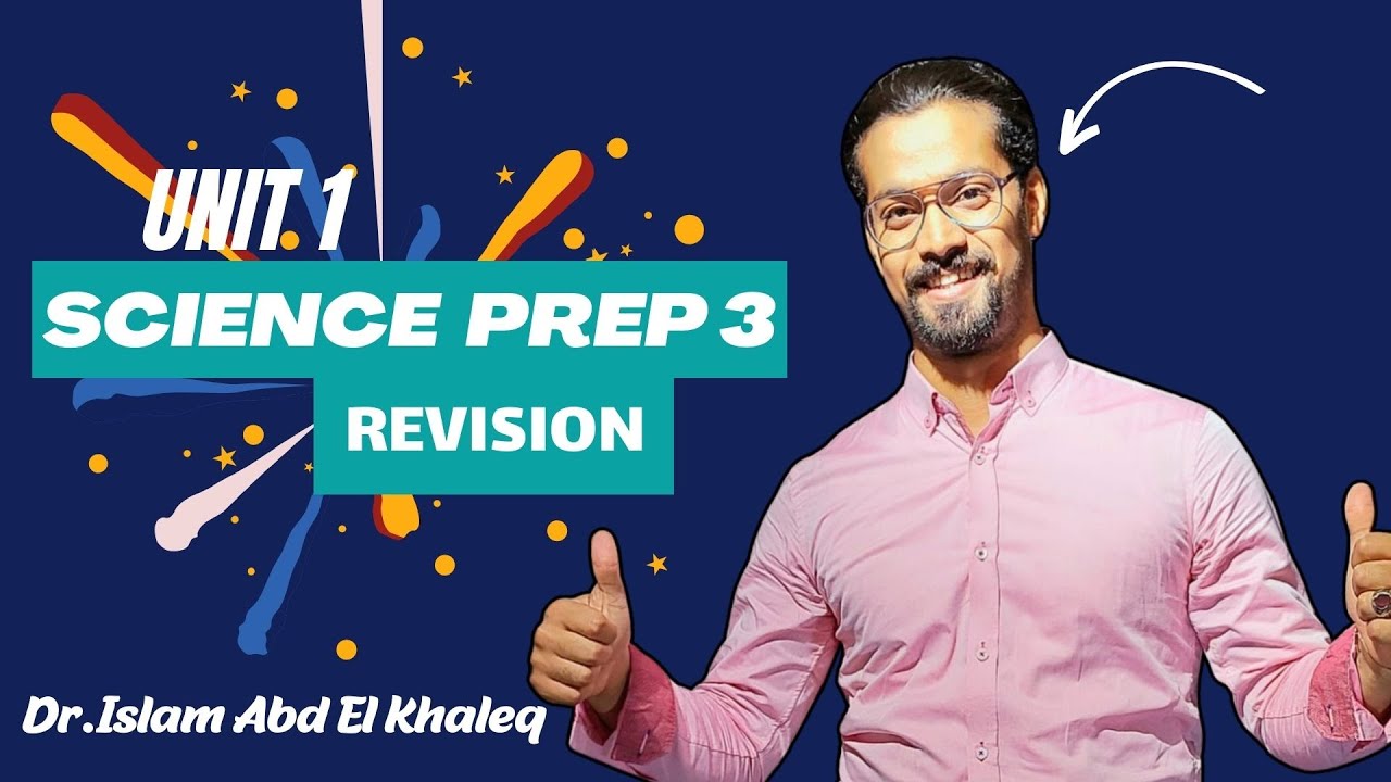 Revision on unit 1 science prep 3 second term chemical reaction 2024 مراجعه ساينس 3 اعدادى unit 1