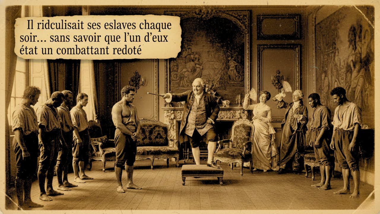 Il ridiculisait ses esclaves chaque soir… sans savoir que l’un d’eux était un combattant redouté