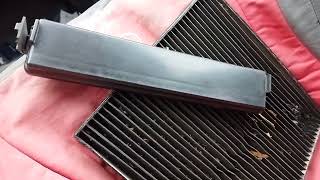 Replacing the cabin filter - Toyota Corolla e12, a simple and easy operation