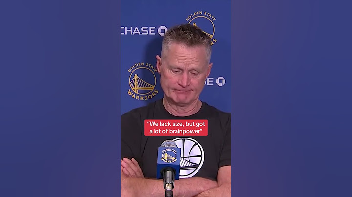Jimmy Butler was the tallest player in the Warriors’ starting lineup at 6’7” 😳