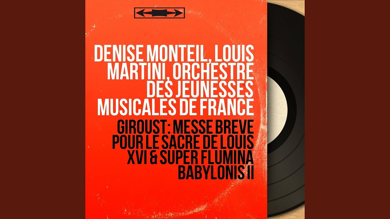 Messe brève pour le sacre de Louis XVI 