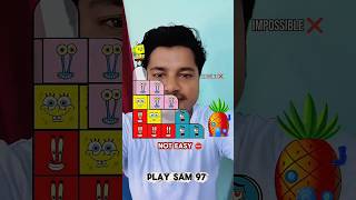 #science SpongeBob Puzzle IQ Test 🧩🧠😇Other Vs Me 🏆