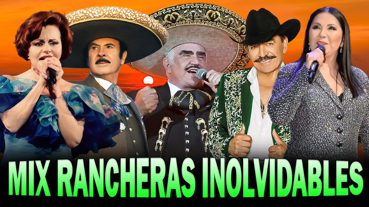 Rocío Dúrcal, Vicente Fernández, Ana Gabriel, Juan Gabriel - 20 Rancheras Mexicanas Inolvidables#b16