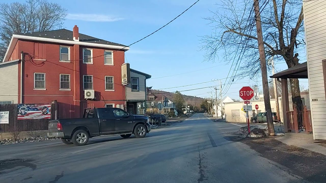 Driving from Aquashicola to Kunkletown,Pennsylvania YouTube