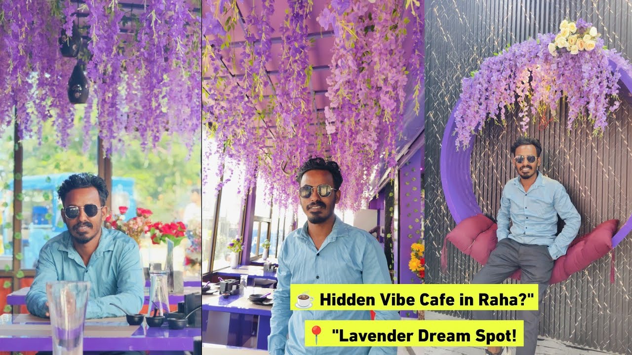Lavender Vibe Cafe | Peaceful Spot in Raha Assam । vlog