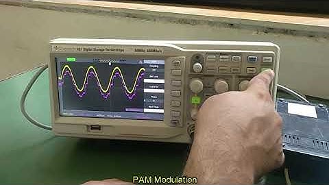 PAM || Pulse Amplitude Modulation and Demodulation Lab Experiment ||ScienTech  2110 KIT|| Practical