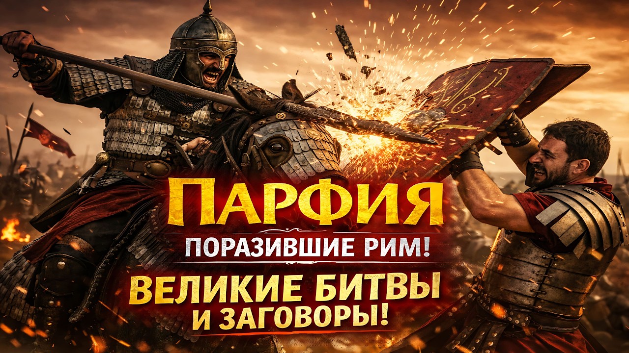 КАРРЫ: как Парфия УНИЗИЛА Рим — гибель Красса, “парфянский выстрел” и украденные орлы