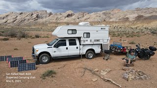 Free Camping San Rafael Reef  Dragon Canyon   Spirit Arch  Free BLM  Dispersed Camping Utah