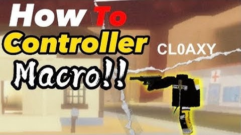 How To Controller Macro in Da Hood + any other Hood game