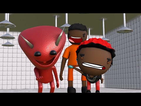 When Satan Goes To Jail For Not Paying Juice Wrld His 20$ (Animated skit)