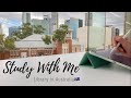 1hour Study With Me🇦🇺 | library in Australia (4K)