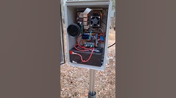 NVIDIA Jetson Nano Project! AI Wildlife Monitor, now in its new home! #arduino