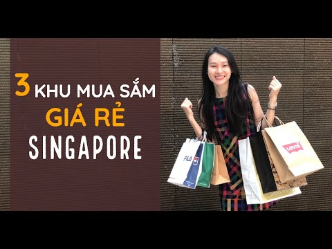 shopping ở singapore  2022 Update  Top 3 khu mua sắm HÀNG HIỆU - GIÁ RẺ ở SINGAPORE 👜👠👗|| Vy Huynh