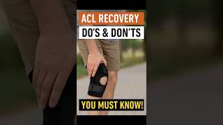 From Pain to Power:ACL Recovery Guide 💪#aclrecovery #acltear #fitness #trending #viralvideo #shorts
