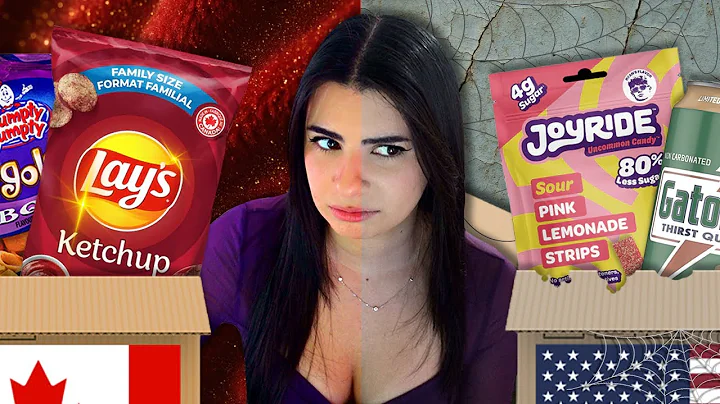 Reviewing American Vs Canadian Snacks... And America's STINK!