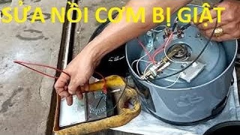 Sửa Nồi Cơm Điện Bị Giật(Nguyên Nhân Và Cách Khắc Phục)