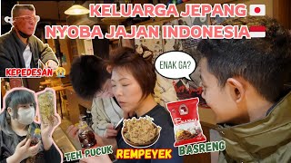 KELUARGA JEPANG🇯🇵 KU SUKA JAJANAN INDONESIA !! REAKSINYA GIMANA YA ...