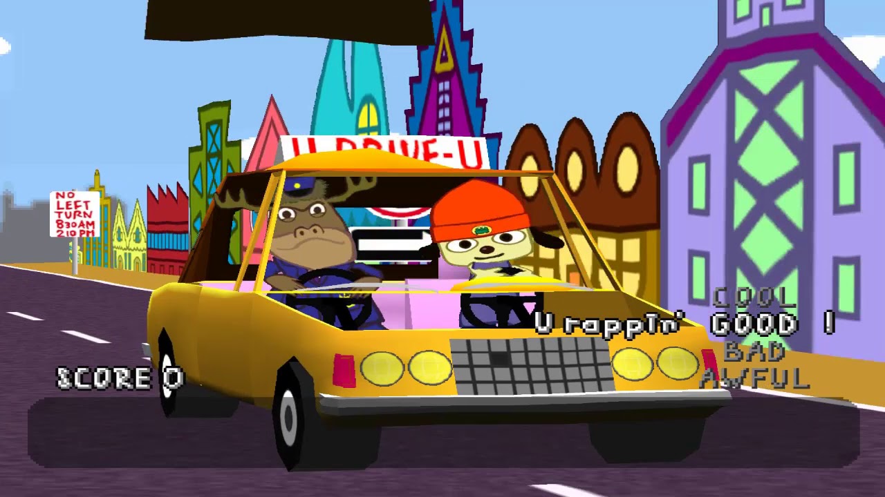 PaRappa the Rapper: Stage 2 - You Guys Sit In The Back - YouTube