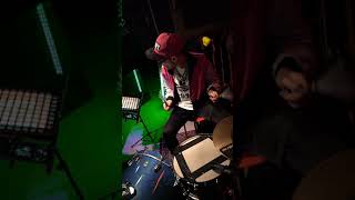 Ampify Studio with Launchpad + live recording drums in Ableton. Very easy use it.