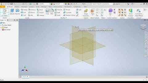 CAD Inventor- Understanding of Navigation and Using Tools