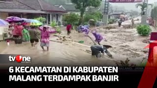 Detikdetik Banjir Di Malang Membuat Aliran Listrik Terputus  Kabar Petang Tvone