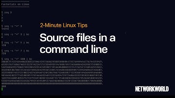 How to source files on the Linux command line