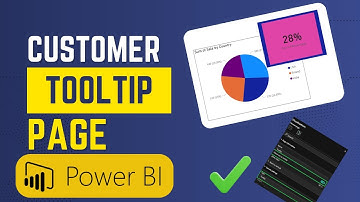 How to Create a Customized Tooltip Page in Power BI (Step-by-Step Guide)
