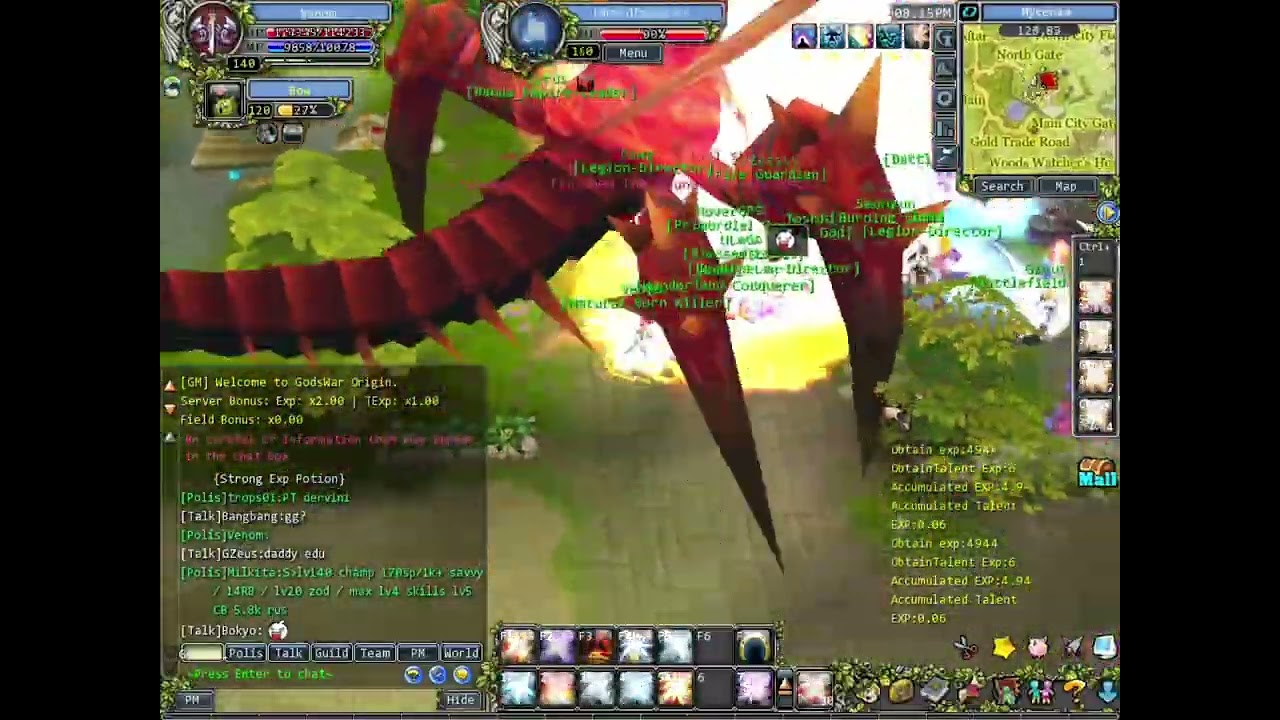 GW Origin | Little War at Dark Mist (World Boss) | ft. Venom