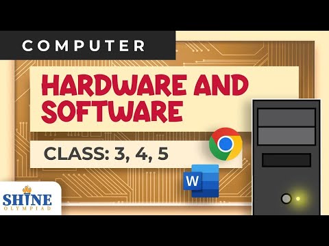 Computer Hardware and Software | Computer Class 3,4,5