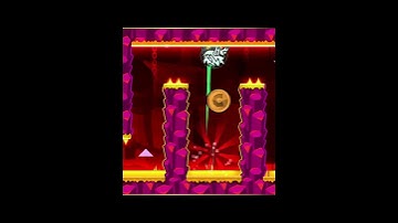 Opps I forgot the coin!🪙 #shorts #geometrydash #fingerdash #mdk #secretcoins