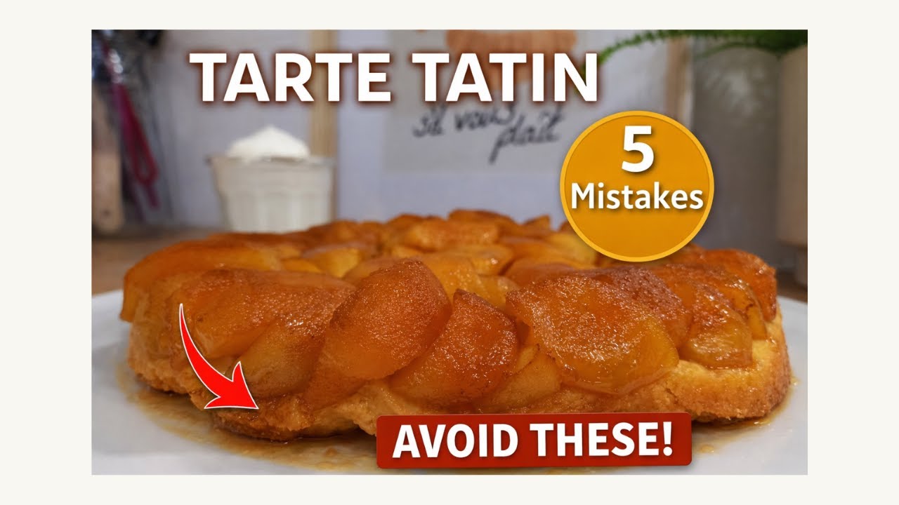 Why Your Tarte Tatin Fails 😤 5 Mistakes To Avoid ( Classic French Recipe)