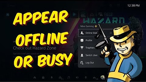 How To Appear Offline or Busy On PS5