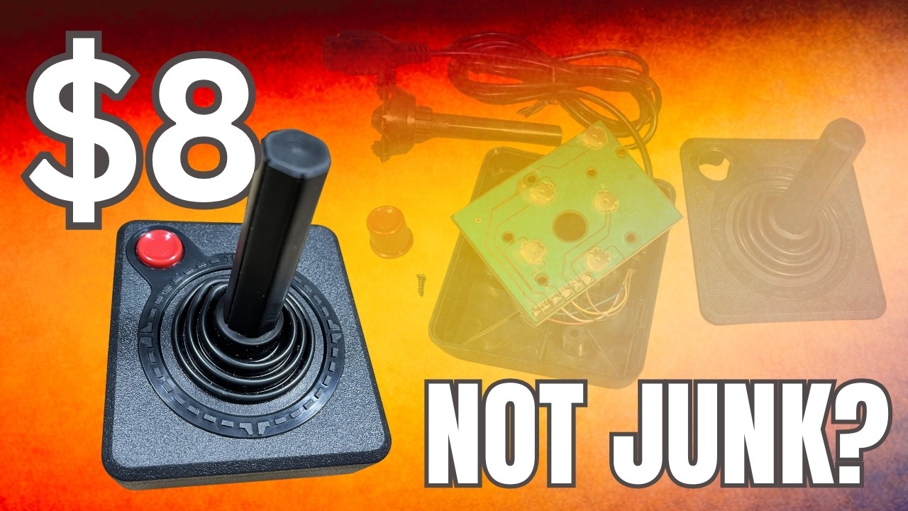 $8 Atari Joystick Teardown – Shockingly Similar to the Original