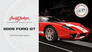 Charity Sale // 2005 Ford Gt - Ryan Blaney Family Foundation - Barrett-jackson 2026 Scottsdale
