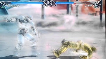Soulcalibur V creations: stormtrooper VS C 3PO