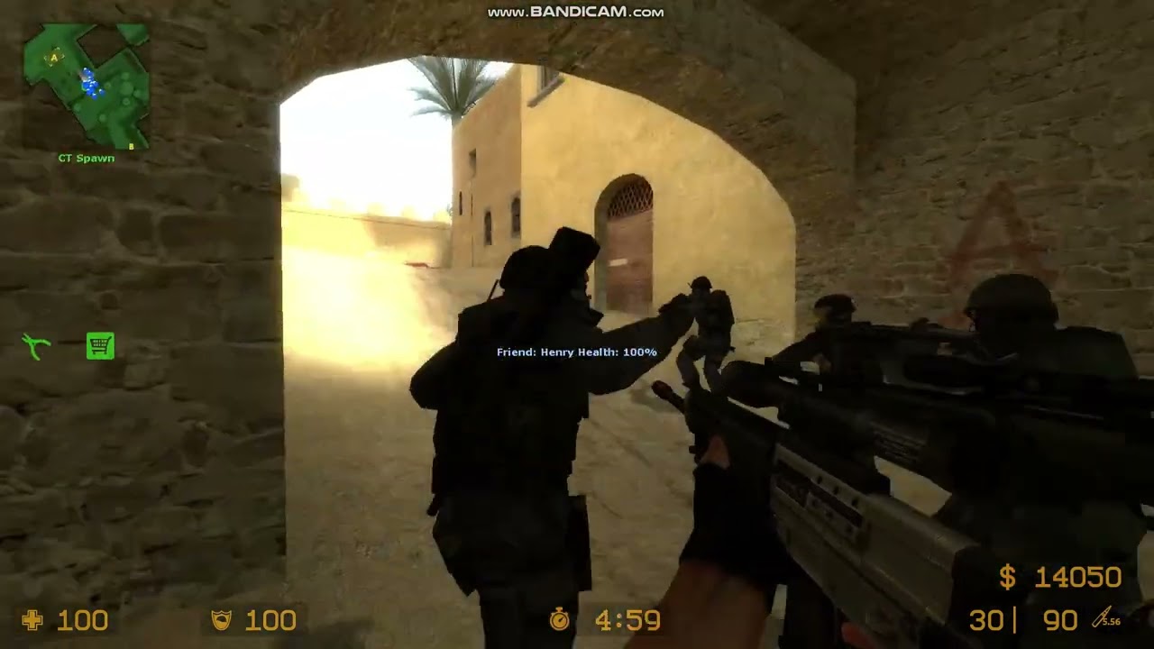 Counter Strike Source Gameplay dust 2 #counterstrike #fpsgames #shootinggames #nostalgia